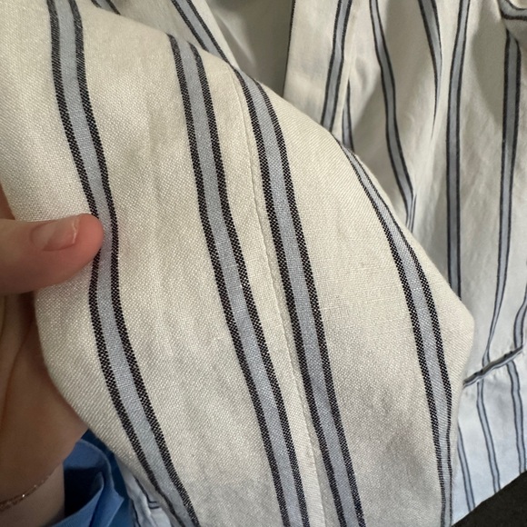 A New Day Striped Linen Blazer - Picture 4 of 6